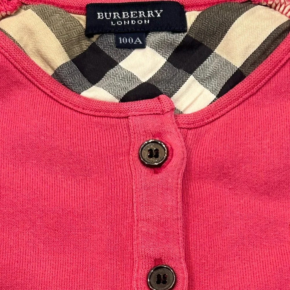 Burberry Children Sleeveless Heritage Overall A Line Dress School Wear